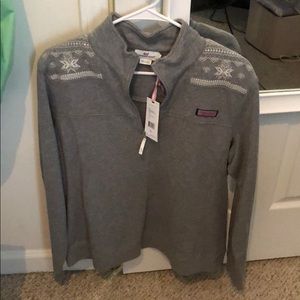 Vineyard Vines zip up sweatshirt